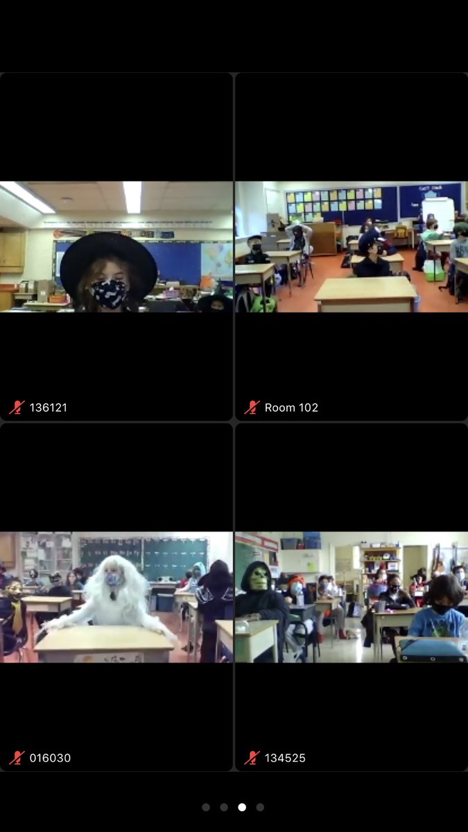 tdsb_Hillcrest's tweet photo. Virtual Halloween 🎃 parade this morning at Hillcrest. #HappyHalloween2020 #MoreThanASchool #HalloweenSpirit #AmazingCostumes @AHoward_tdsb @shelleylaskin @tdsb https://t.co/2X2DZ06P98