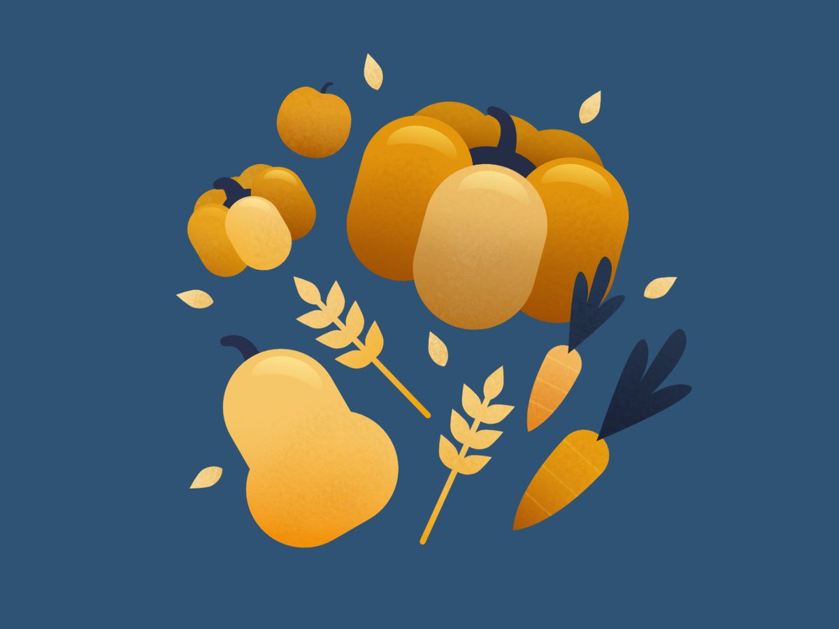 dribbble's tweet photo. Harvest Time by @HannahLizSharp — https://t.co/tGYy1GO9ds

#dribbble #design #fall #autumn #illustration #harvest #dribbblers https://t.co/jTK1AU2r5w