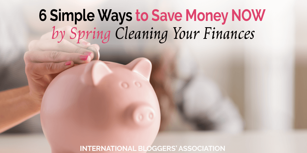 IBAbloggers's tweet photo. 6 Simple Ways to Save Money NOW by Spring Cleaning Your Finances https://t.co/FFkh9QMw40 https://t.co/jkB3bnEGwL
