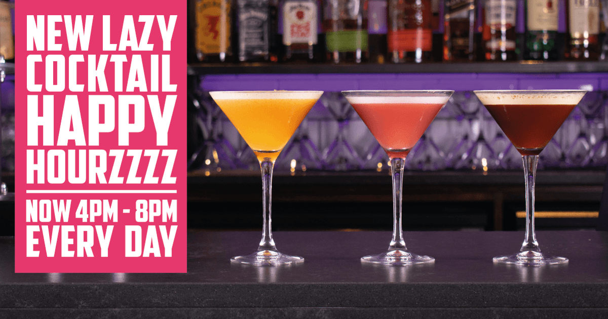 's the weekend.
And our cocktail happy hours have got longer...
4pm - 8pm every day.
Happy Friday. #morecambe #cocktails #happyhour