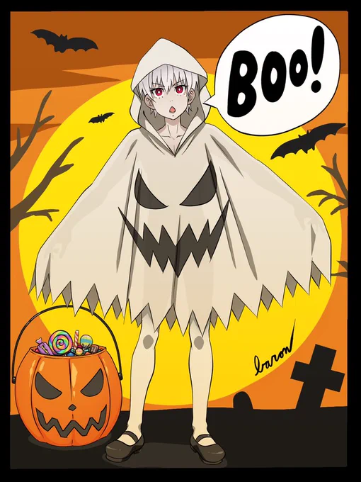 18話でした
お題箱より「ハロウィンでboo!してるショウきゅん」
ちなみに今回コレのラフを描いてる時にこのピンポイントのお題が届いて俺の心が読まれてるか部屋にカメラが設置されてるか相手が神かのどれかなので今めっちゃガクブルです。
 #炎炎ノ消防隊 