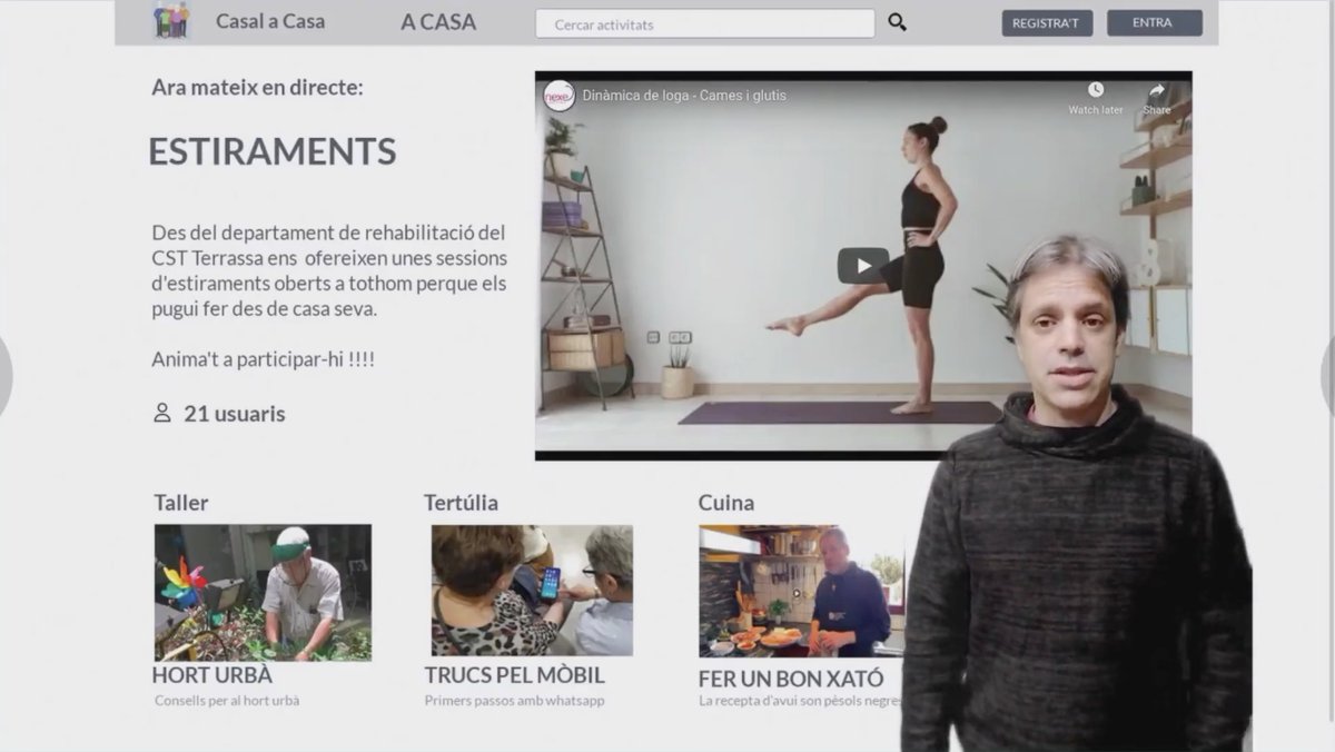 Tactiva_cat's tweet photo. 🖥 Acabem l'acte veient el vídeo que l'equip guanyador del Premi @Tactiva_cat, #Terrassadebutxaca, va presentar per tal d'accedir a la Final Four 👏 Moltes felicitats! #Tactiva2020 https://t.co/RB5qaGJkhP