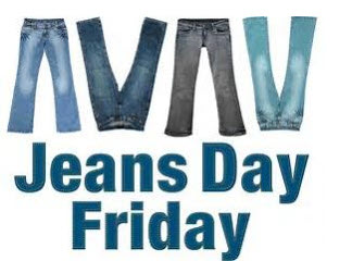 LibraryManJim's tweet photo. Remember the days when getting to wear jeans to work on Friday was a treat? https://t.co/tsIIdfdPxk