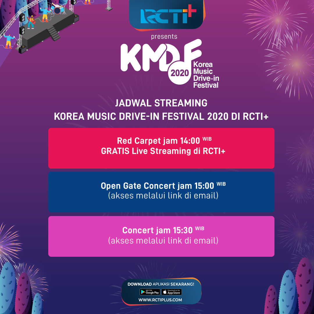 RCTIPlus's tweet photo. Sebelom bobo mau ingetin lagi ya jadwal besok 😉

RED CARPET mulai jam 14.00 WIB (https://t.co/6EzBegIHvA)
CONCERT udah bisa ngeramein link nya mulai jam 15.00 WIB (mulai konser jam 15.30 WIB)

#KMDF2020RCTIPlus https://t.co/cnMkg3XV7C
