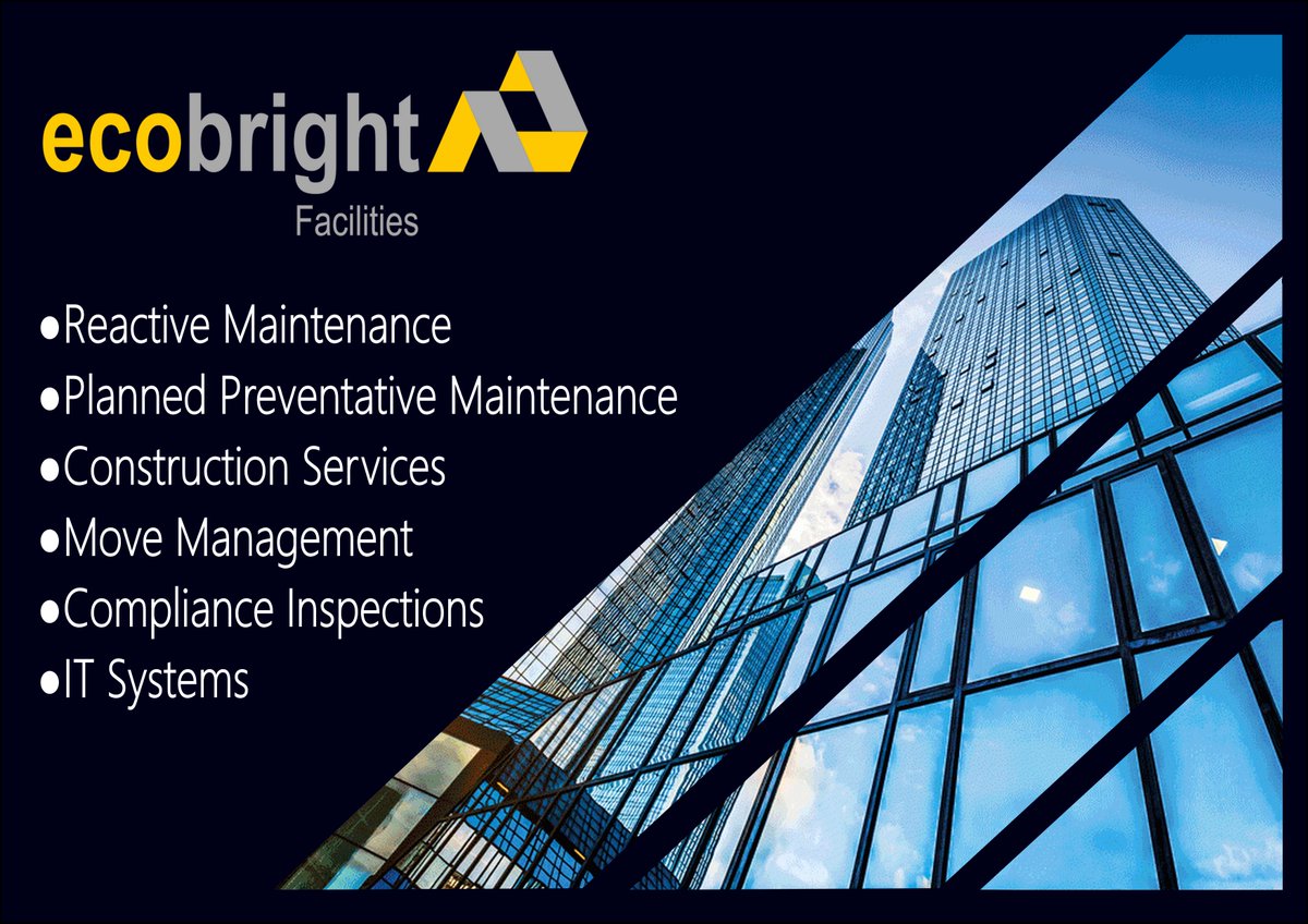 ecobrightfacilities.co.uk  #FacilitiesManagement #FacilitiesMgmt #Propertymaintenance #maintenance