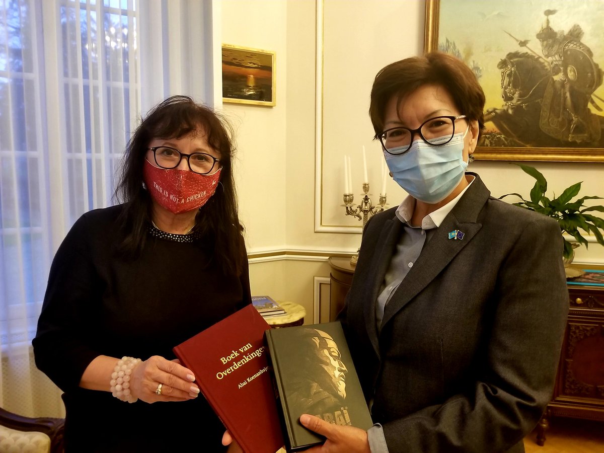 AigulKuspan's tweet photo. Received yesterday @DiploWorld's latest issue highlighting Kazakh-EU relations, #economic, #tourism and social development in #Kazakhstan. We thank Editor Mrs.Barbara Dietrich for her interest in our country &amp; look forward to future projects! https://t.co/o3R6l7l7B1