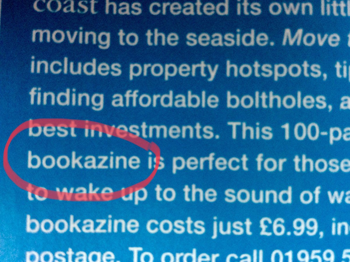 New portmanteau  alert (well, new to me anyway). Back in the day it would’ve just been called a “guide”... 🤔