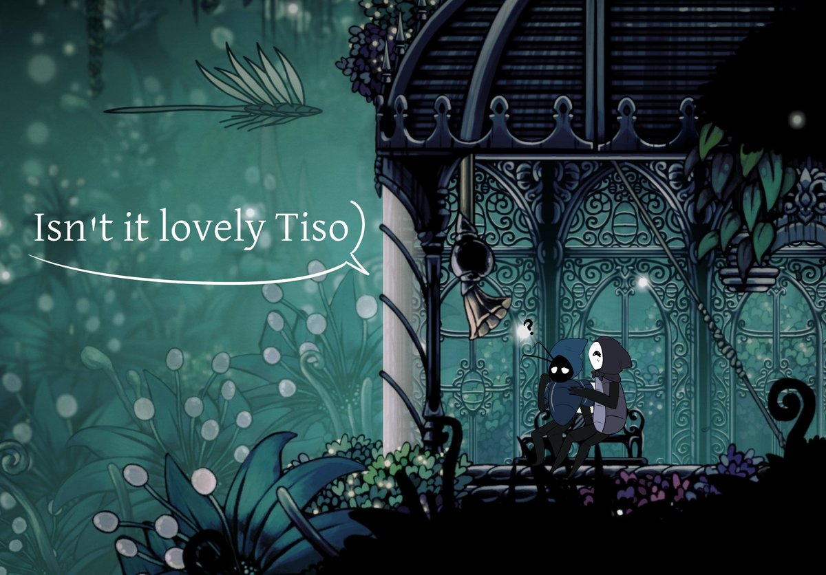 Parasolhyena's tweet photo. #tisoquirrel #hollowknight #quiso #hkquirrel #tiso #hktiso
Mostly a joke on ants having bad eyesight.
Bg from the game because I'm lazy! https://t.co/Tos7noMd1e