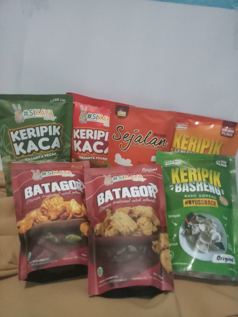 MeilyzaZhea's tweet photo. Abisin stok aja nih cemilan cocok buat iseng dirumah.. yang mau bisa PM ya 

#keripik #keripikmurah #keripiksehat #jajanankekinian https://t.co/yMbaSMtSTQ