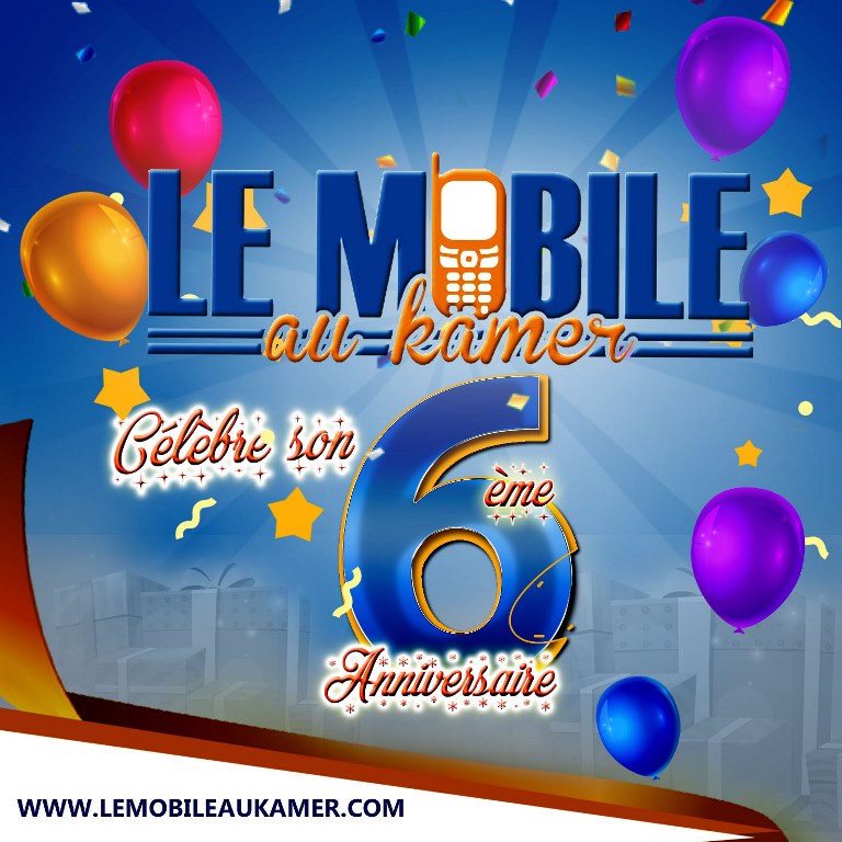 Le Mobile au Kamer a 6 ans!! 
Depuis Octobre 2014, nous nous efforçons de vous apporter la bonne information et les astuces sur les services et offres de téléphonie mobile au Cameroun via lemobileaukamer.com

Vous êtes des milliers chaque jour à nous faire confiance. Merci!