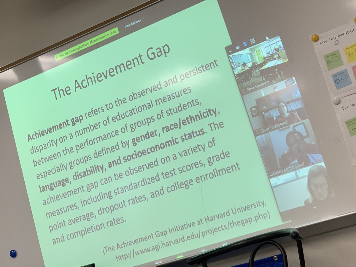 JenaSalomon's tweet photo. We are so fortunate to have the opportunity to engage in learning with Dr Anthony Muhammad today to strengthen our work @LiscanoElem! @newfrontier21 #liscanoelem2020 #strongertogether https://t.co/BjlKYNHHR7