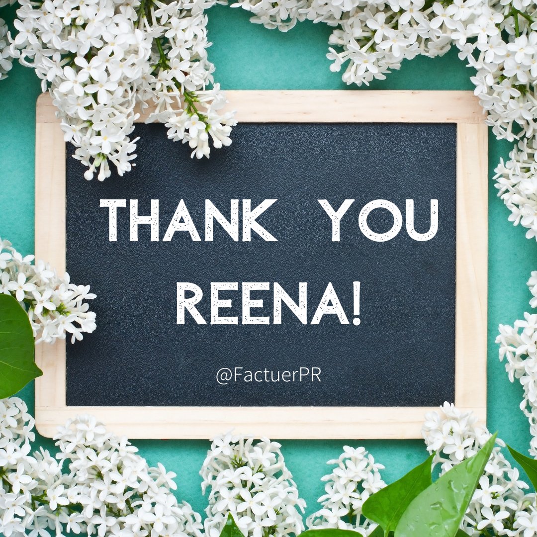 mindurstrength's tweet photo. Today is #nationalpublicistday so I wanted to give a shout out to my incredible publicist Reena Goodwin!

Reena owns @FACTEURPR, a PR and marketing studio in Cleveland that helps wellness, lifestyle, home, and beauty brands get their messages out to a broader audience. https://t.co/FmHOQwwrIt