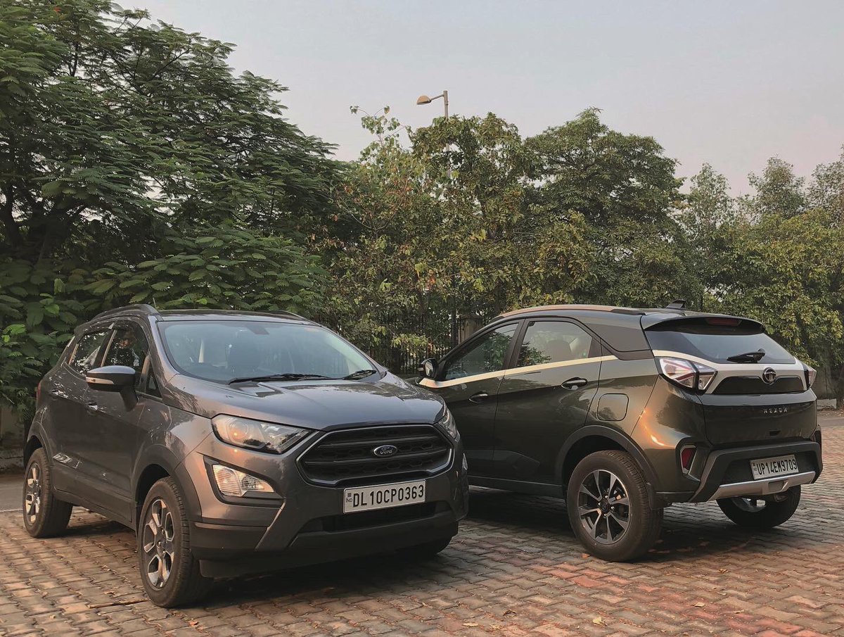 Jatinjhamb7's tweet photo. The no nonsense SUV with 6 airbags and a reliable 1.5L diesel or the compact SUV with Global NCAP rating of 5 stars
Which one is your pick?
@FordIndia @TataMotors @TataMotors_Cars
#fordecosport #tatanexon #ford #Tatamotors #compactsuvs https://t.co/6lT6MSGihC