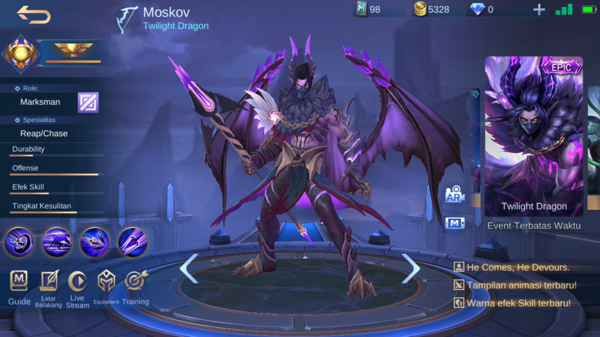 indahsavty14's tweet photo. @MobileLegendsOL I really want these skins, respected admin, I have participated in the mlbb communities for a long time, but I never got the skin I wanted, with this I hope to get the game id number: 49332328 (2077) thanks for your attention:) https://t.co/TkWggDYFaB https://t.co/cu1q8u7ANX
