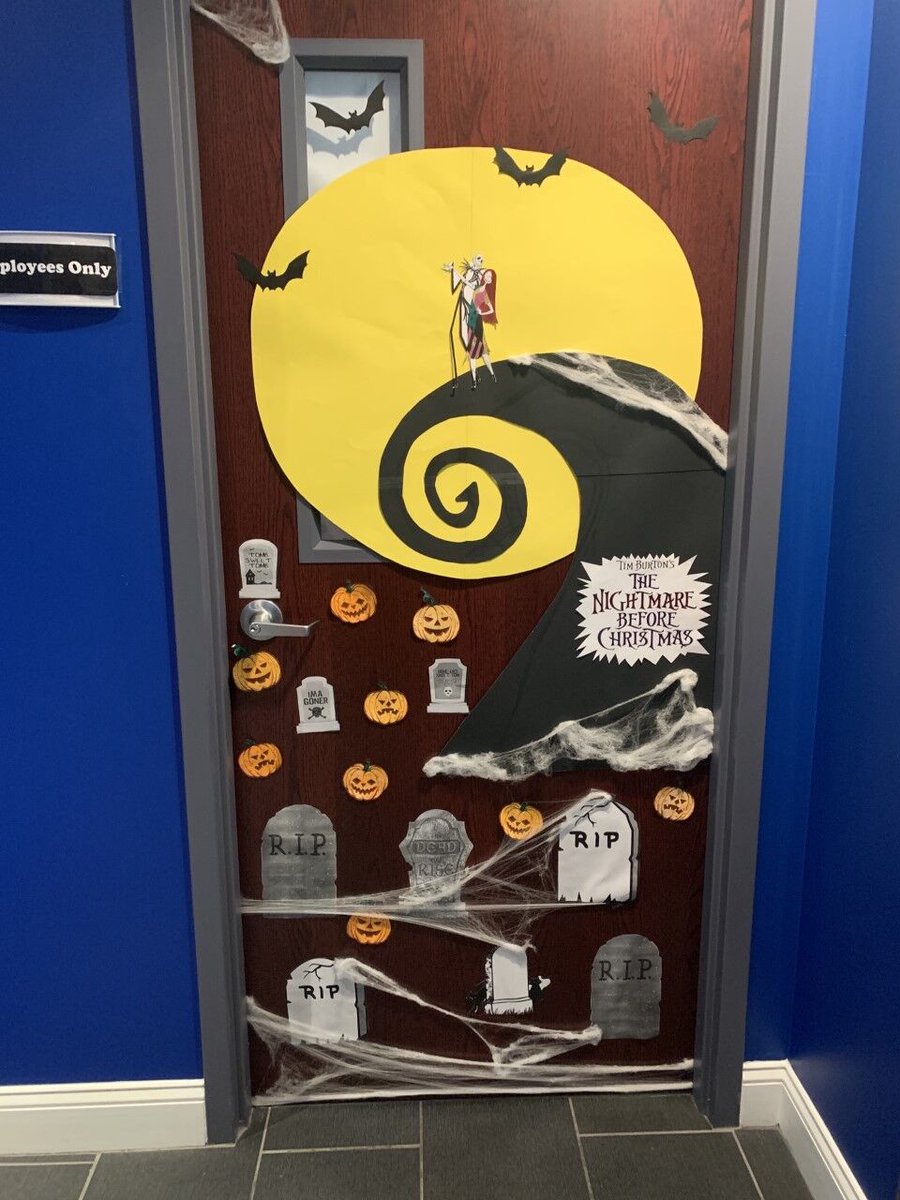 PASSMaryland's tweet photo. And the winner of the Best Decorated Office Door is........ Nightmare Before Christmas!!!
With quite the year it's been, its always fun to smile at the small things! Wear your masks (Halloween or otherwise) and stay safe! https://t.co/XwEGHkWYnc