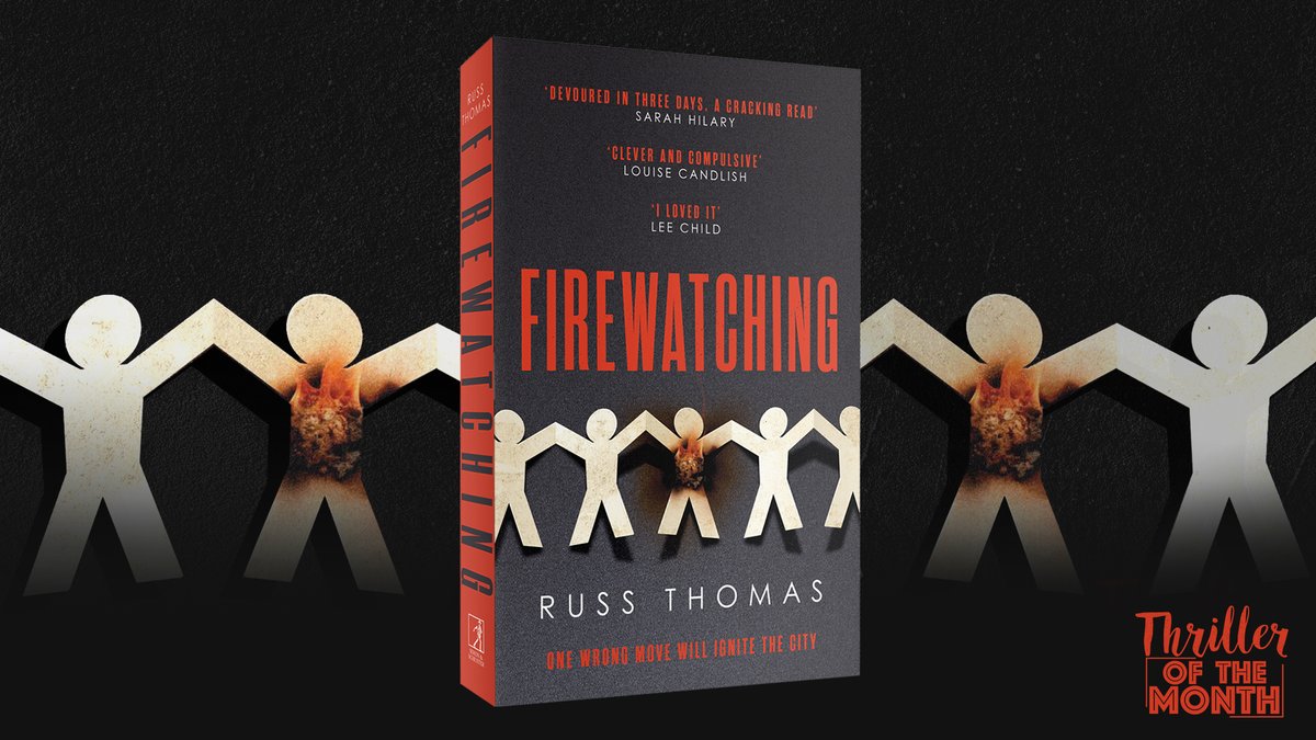 For our Thriller of the Month, we have a taut investigative thriller bursting with character and tension, and introducing an enigmatic lead detective unlike any you've met before. Discover Russ Thomas's Firewatching here: waterstones.com/book/firewatch… #WBOTM