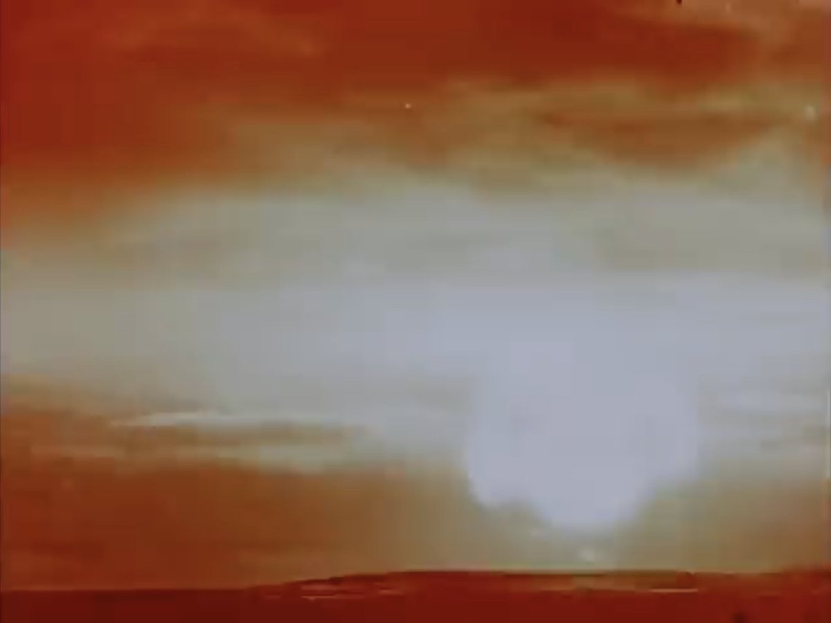 The 50-Megaton blast was approximately 1,570 times more powerful than the combined yield of Little Boy and Fat Man. It was 10 times more powerful than _all_ of the conventional munitions used in World War II. Although skies were cloudy, the flash was visible 621 miles away.