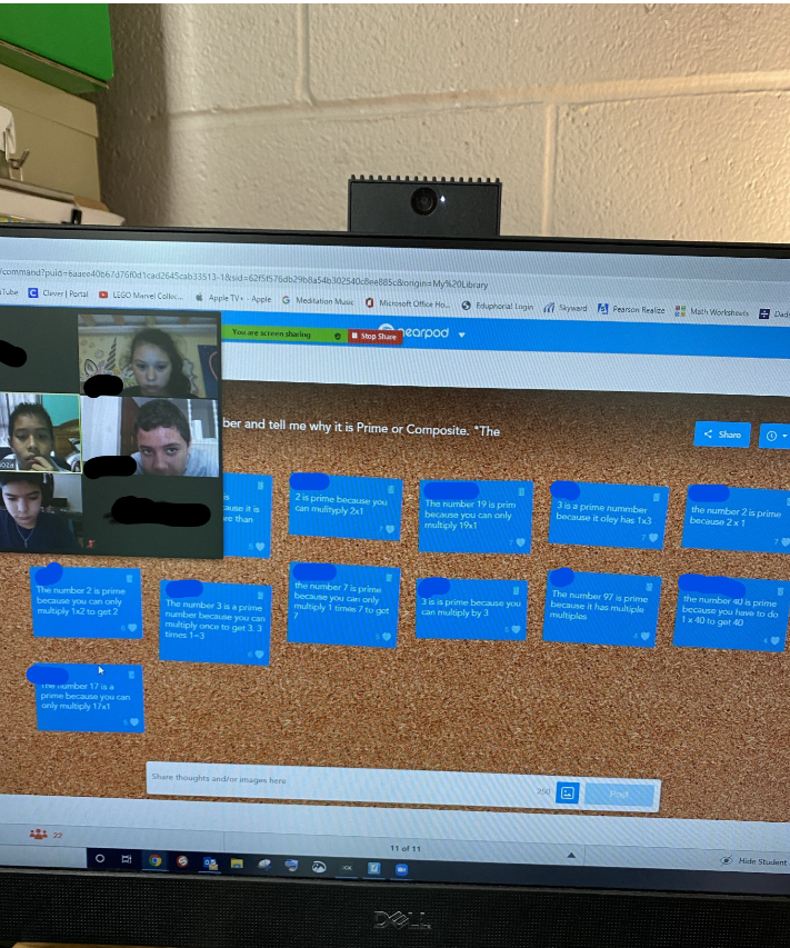 ITS_SQUAD_'s tweet photo. Mrs. Wagner uses @nearpod's Time to Climb and bulletin board for assessing student knowledge of Prime and Composite numbers! Way to go, Mrs. Wagner! #NimitzBEST #KISDBEST #techytwittertakeover https://t.co/1saZoGQy5k