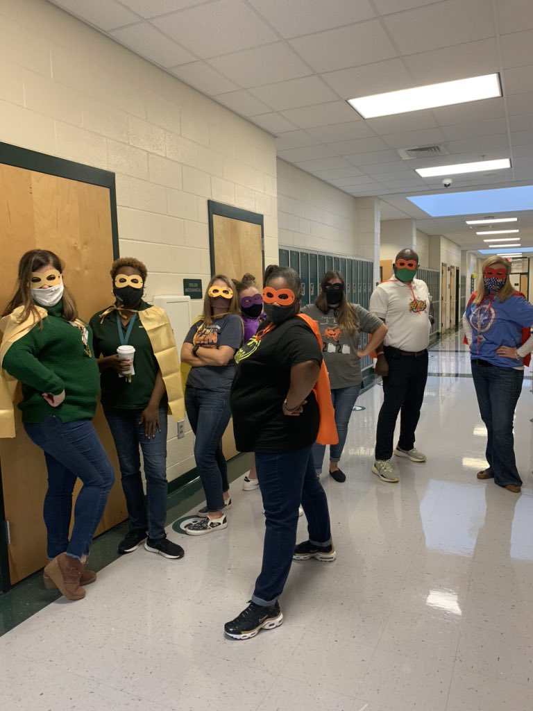 RRMS6math's tweet photo. 7th grade super hero’s!!! @RehobothRoad https://t.co/Pw61GnkdI9