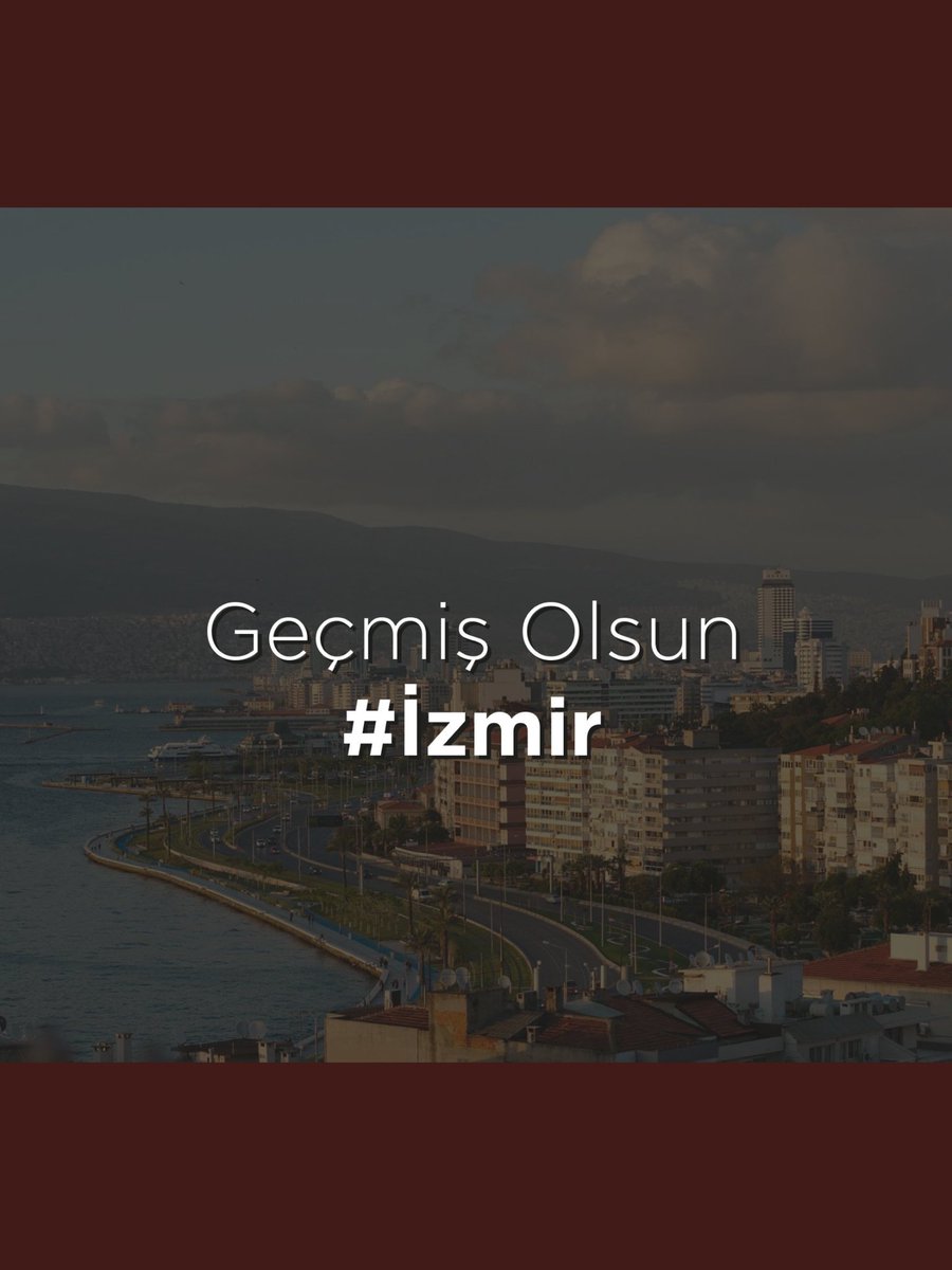 GencTesla_'s tweet photo. İzmir’de meydana gelen depremde hayatını kaybedenlere Allah’tan rahmet, yakınlarına başsağlığı, yaralılara acil şifalar diliyorum.

Çok kötü videolar var, ben izleyemedim bile. Allah yardımcıları olsun

#izmir
#izmirdepremi 
#deprem
#EgeDenizi 
#Tsunami https://t.co/HIp19jViuF