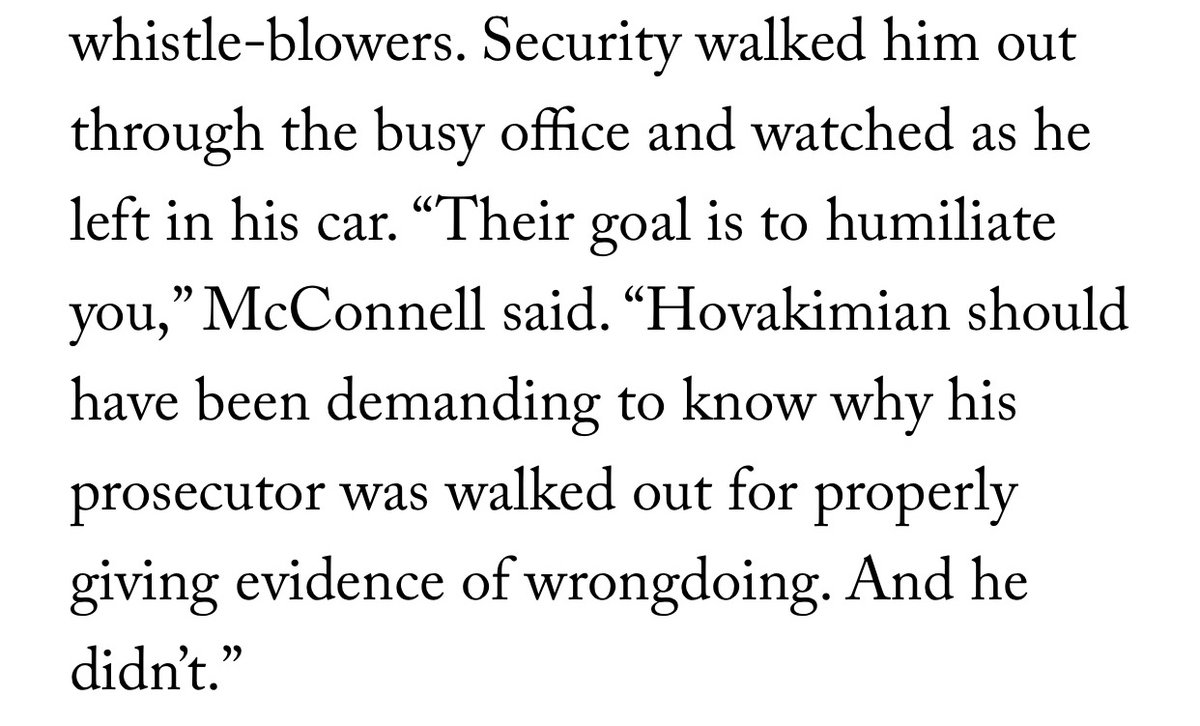 Officials also accused Associate Deputy Attorney General Patrick Hovakimian, Trump’s nominee to become the general counsel for the Office of the Director of National Intelligence, of failing to protect McConnell.