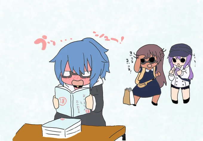 多分ここら辺。
あんまり描いてない
 #今月描いた絵を晒そう 