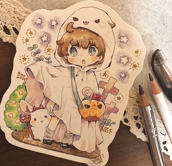 とりっくおあとりーと👻
#ハロウィン #Halloween 