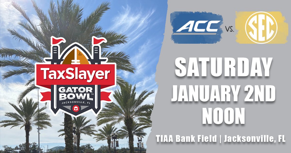 Get Ready for the TaxSlayer Gator Bowl!  TaxSlayerBowl.com