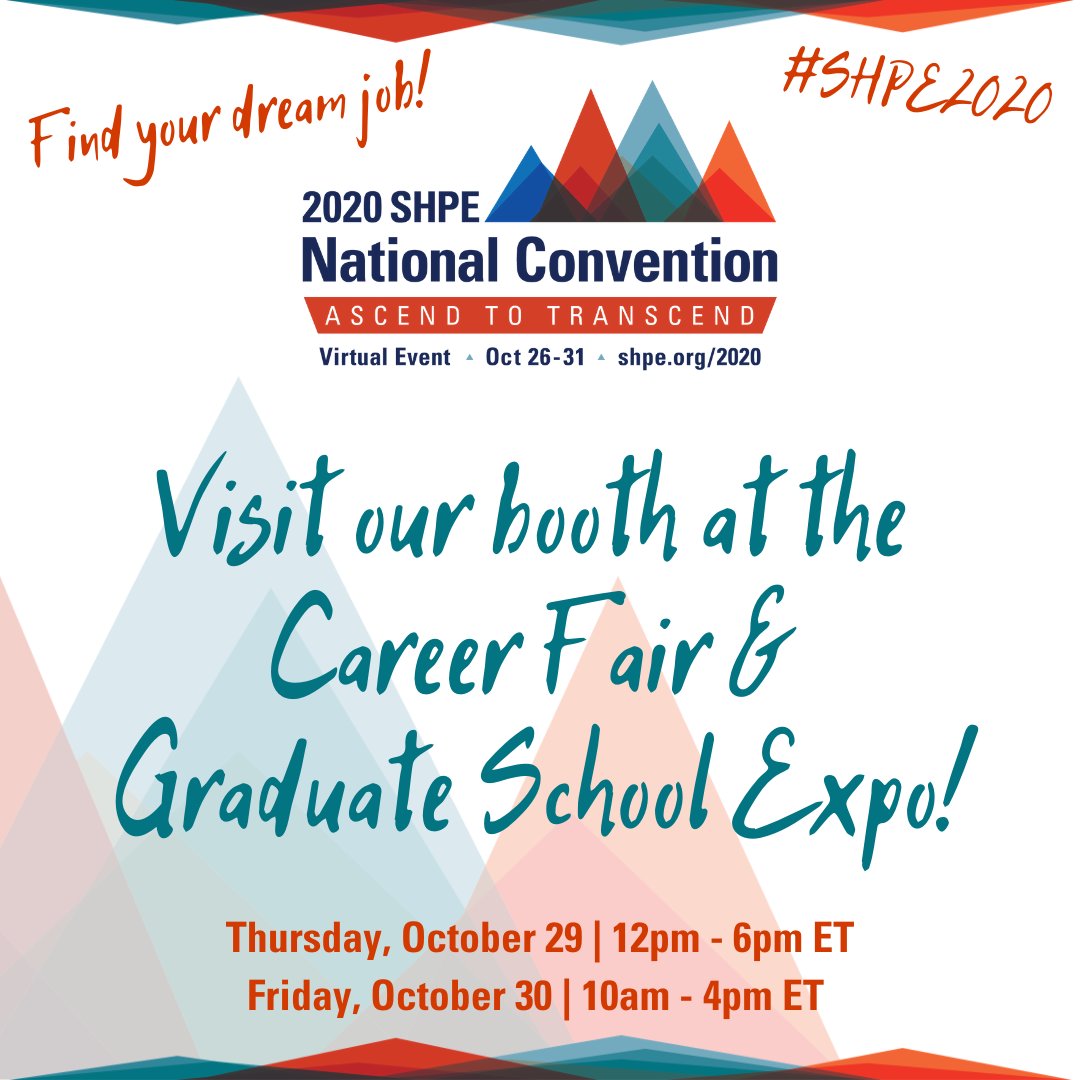 skyworksinc's tweet image. Meet our team at @SHPE 2020, the largest virtual gathering of Hispanics in #STEM in the US! We’ll be in our booth waiting to meet the candidates who will join our team of leading professionals. Register now for #SHPE2020 at SHPE.org/2020