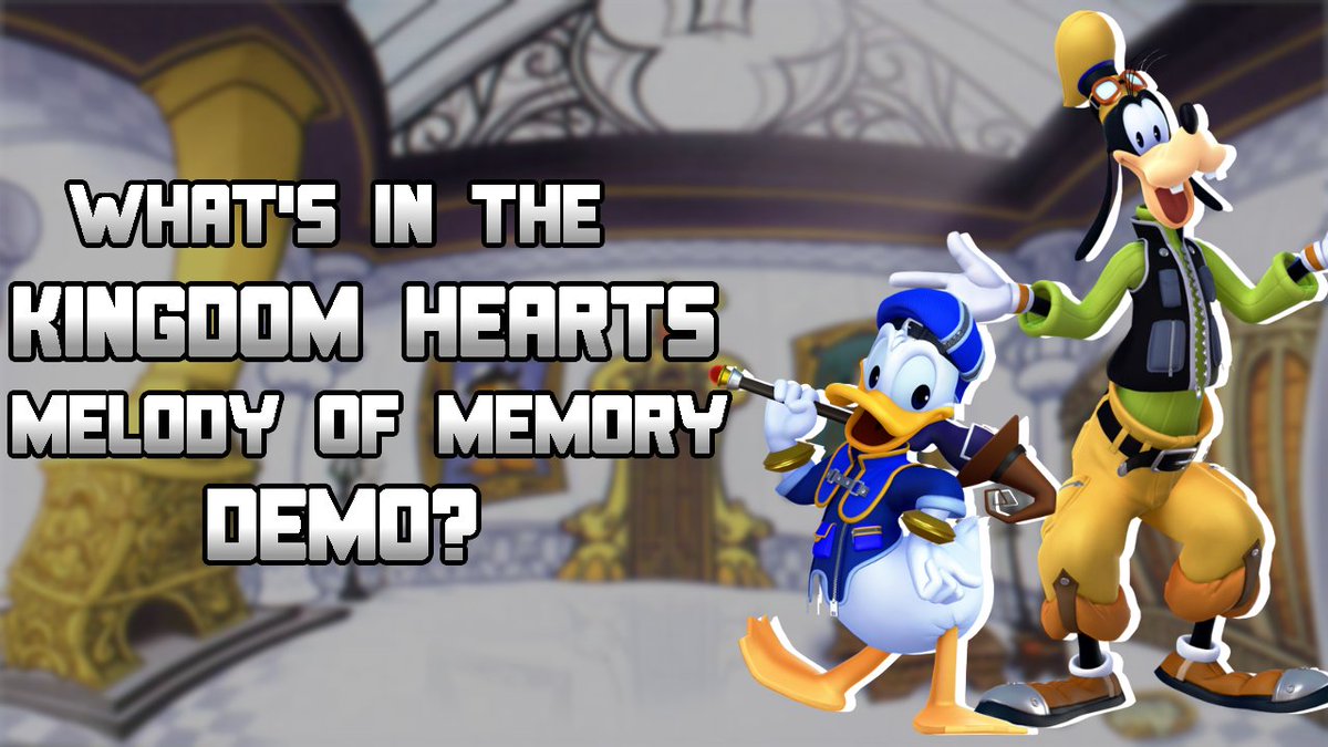 oluvids's tweet photo. Haven't checked out the KH Melody of Memory demo yet? Check this out so see what's in it: https://t.co/0wjPMDwnqm

#Oluvids #KingdomHearts #KingdomHeartsMelodyofMemory #WaveofDarkness #SquareEnix #TeamClassic #Demo #RythymGame #NintendoSwitch https://t.co/Z8sqgivDd5