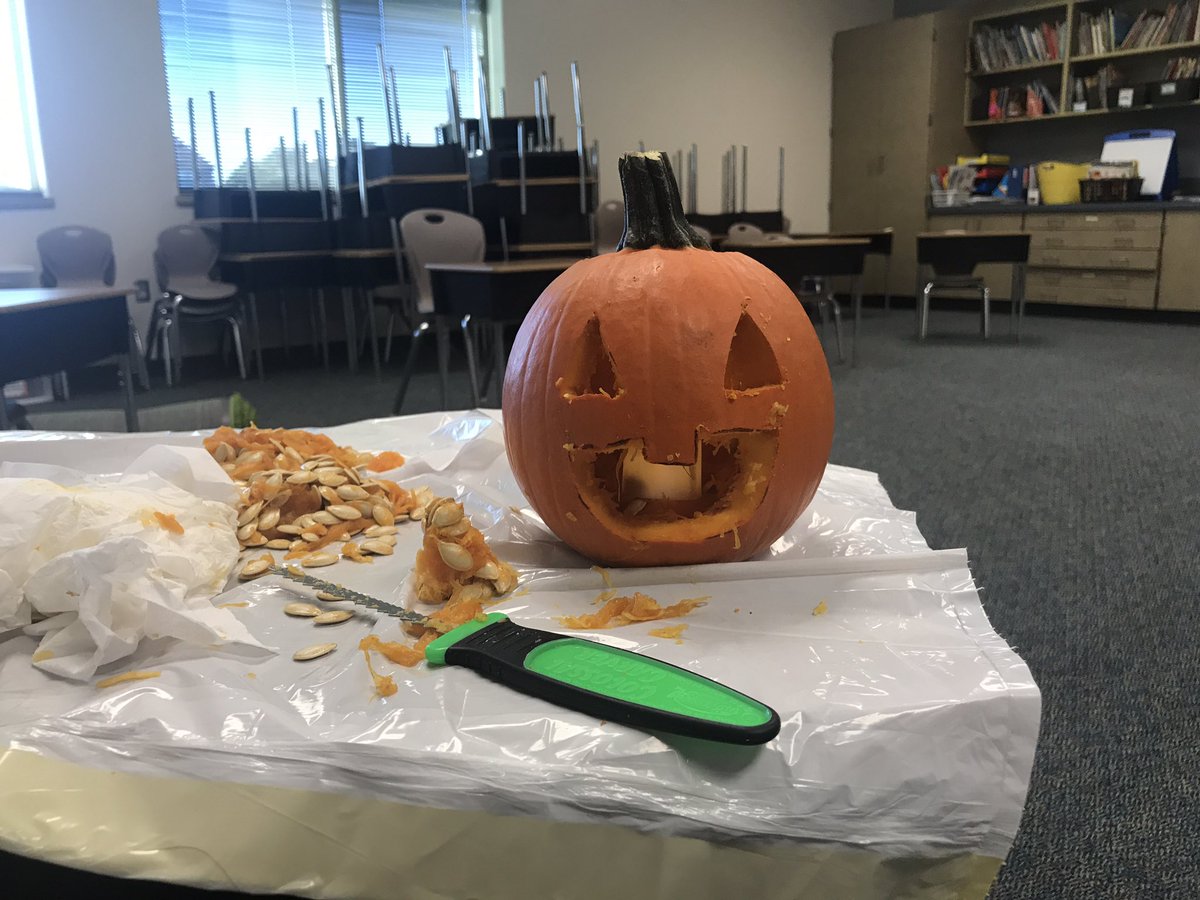 One of my favorite writing units!  I demonstrated how to carve a pumpkin to my class and they wrote the steps.  <a href="/TWEhowl/">Tom Wilson Elementary</a> #TWEhowl