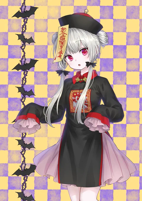 ハロウィン吸血鬼さん?? #吸血鬼さん 