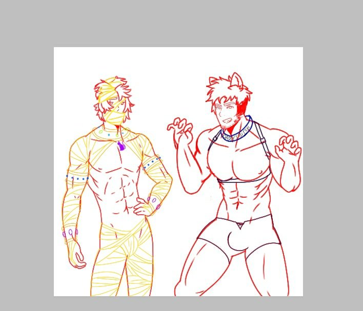 ItFerreira2's tweet photo. Em progresso!! 👻

#oc #mosterboy #bara #yaoi #bi #originalart @
#illustration #gay https://t.co/bqoezO46Mt
