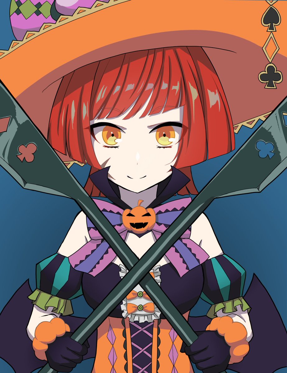 大葉チュア ハロウィンゼパルちゃ メギド72 メギド72イラスト