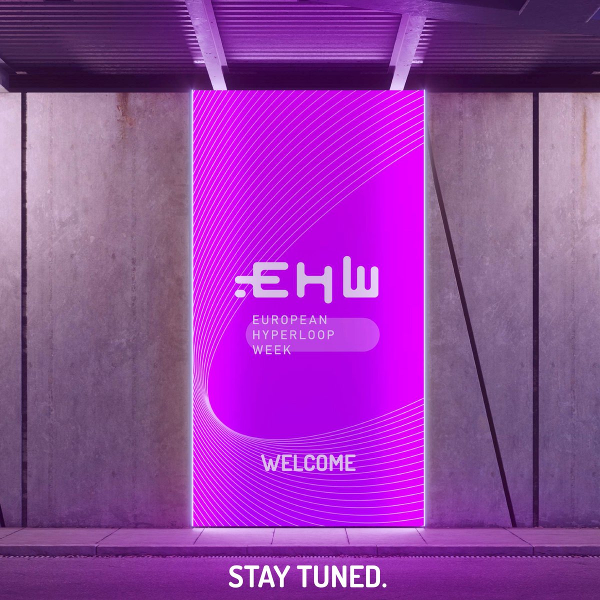 HyperloopWeek's tweet image. Something big is coming soon! Information will be released on Sunday. #hyperloop #europeanhyperloopweek #innovation