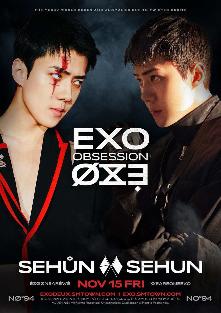 EXOVotingSquad's tweet photo. Battle EXOPlanet:
SEHUN VS X-SEHUN
Choose your side.
The one with more hearts wins ππ
πSehun Community
31.10.2020
ENDS 23:30PM KST
**Both posts will be free size
#AAA_EXODEUX
#AAAForExo https://t.co/Ofe4fSvZq1