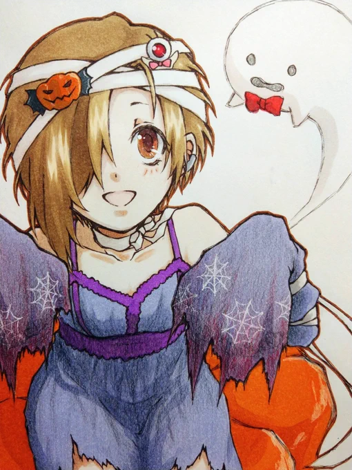 #今日の小梅ちゃん
#HappyHalloween
??? 