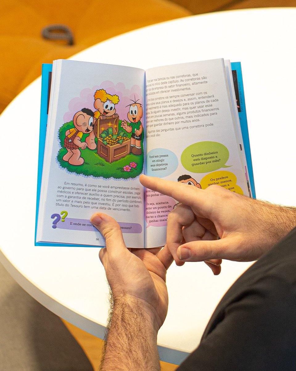 ThiagoNigro's tweet photo. Virei um personagem da Turma da Mônica. E agora vamos ajudar também as crianças. Pais e mães, espero contribuir! Que a educação financeira possa vir de base. Escolas, contem comigo! 🍎 https://t.co/qLq1RlsNwr