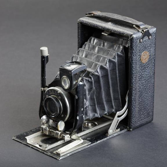 His beliefs didn’t stop at ghosts. In the 1920s Conan Doyle wrote about the Cottingley Fairies photographs, believing they were real. We have the cameras Elsie Wright and Frances Griffiths used to take the photos in our collection, including one gifted to them by Conan Doyle.