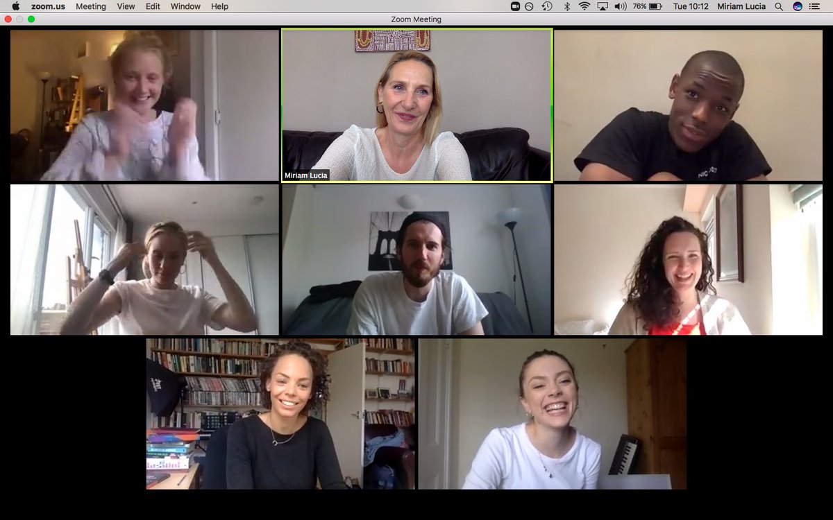 MiriamLucia5's tweet photo. And we continue virtually but joyfully #CAS #clerkenwellactorsstudio.co.uk #actorsprep #monologues #actorslife #scenes @DanielOldroyd1 @TVsooze @pipcarson @Sashadfrost @KateParnell @CharlottieG https://t.co/7P2HYqCgkP