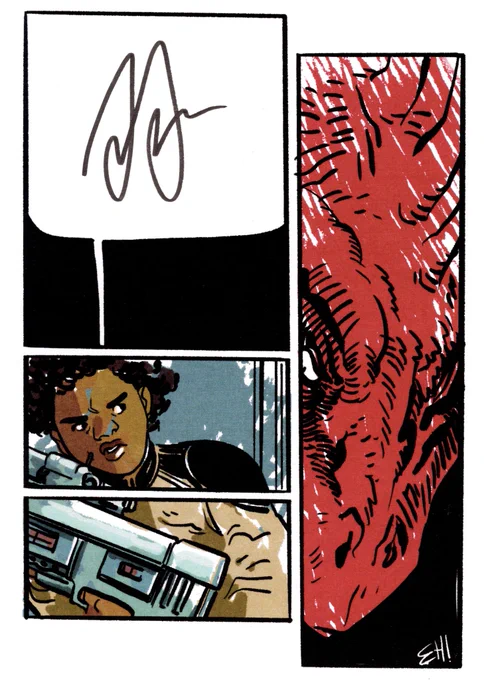 A few comic shops will have copies of Planet Paradise with bookplates by Erica Henderson and signed by me! Get them from:

@EscapePodComics 
@AwYeahComicsNY 
Books With Pictures - OR
@Challengers 
Distant Planet Comics MO
@OKComics 
@VariantEDmonton 