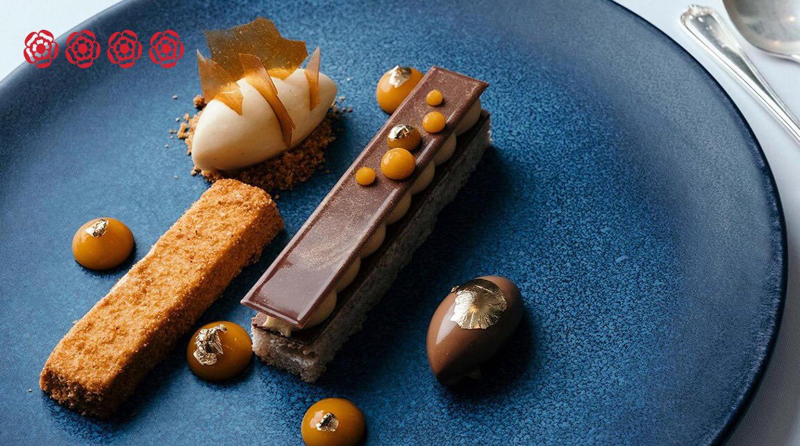 #4AArosettes Ocean Restaurant is the jewel in the crown of @atlanticjersey a boutique retreat amid palm trees in a conservation area overlooking the wild dunes of St Ouen's Bay. The timeless sea views are best savoured from the windows of the dining room bit.ly/3mErk5Q