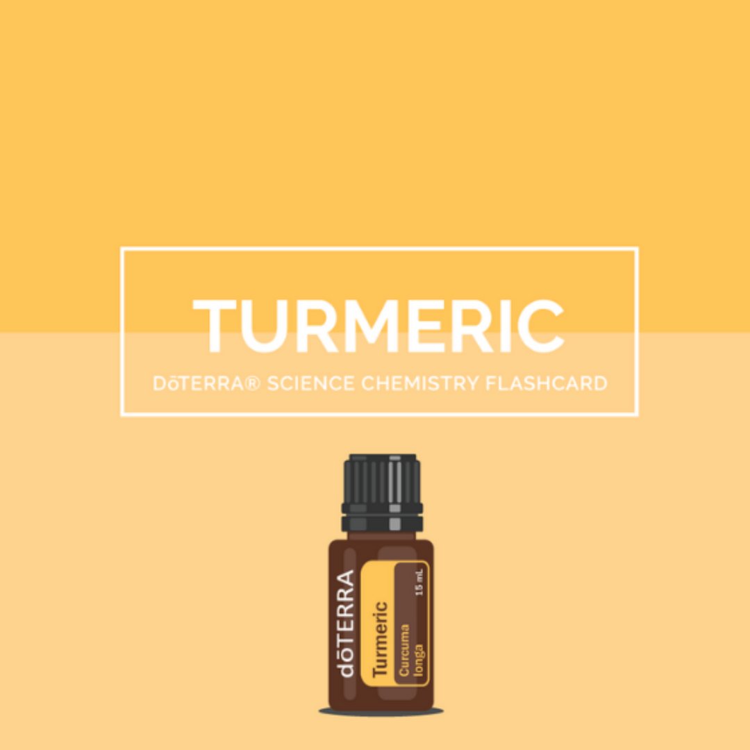 Pureoilgen's tweet image. Flashcard: Okay science fans, who loves Turmeric as much as we do? 🧪
Take a peek at the graphic below to see the chemical breakdown of dōTERRA® Turmeric essential oil. 
 #doterrascience #science #turmeric #doterraessentialoil #pureoilgeneration #pursue2020