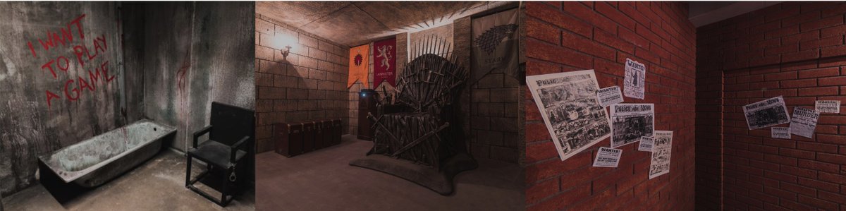 Escape_GameOver's tweet photo. What's your favourite room?
Maniac. Winter is Coming. Riper.
#Derbyshire #Derby #escaperooms #GameOver #GameOverDerby https://t.co/CR52QjGs4W