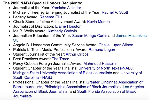 pabj's tweet photo. MAJOR NEWS! PABJ IS OFFICIALLY A FINALIST FOR @NABJ CHAPTER OF THE YEAR! 🏆
The countless enthusiasm, hard work, and dedication of our board, committees, members, supporters, and partners have paid off in ways that we are grateful for! #PABJUnity #BlackJournalistsMatter https://t.co/ThPMhXjO9q