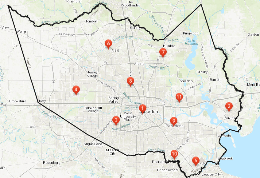 Vote by Mail ballot drop-off will also be available at all County Annexes on Election Day, 7 a.m.-7 p.m. Find those locations at  https://www.cclerk.hctx.net/ContactUs.aspx 