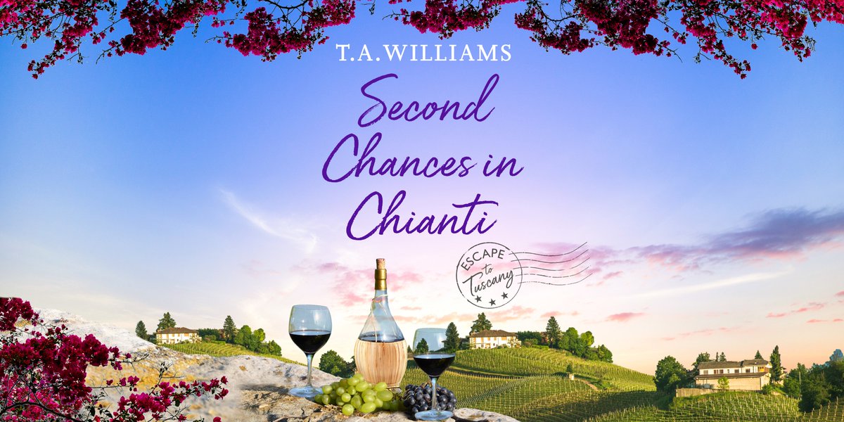 canelo_co's tweet photo. It's cover reveal time!🎉

@TAWilliamsBooks whisks us away to Italy again in the gorgeously romantic SECOND CHANCES IN CHIANTI! 🍷The 2nd book in the Escape to Tuscany #romance series.💕 #escapereads

Out on 22nd Feb and available to pre-order now https://t.co/LLNsqiwbK9 https://t.co/26VwlmrAAl