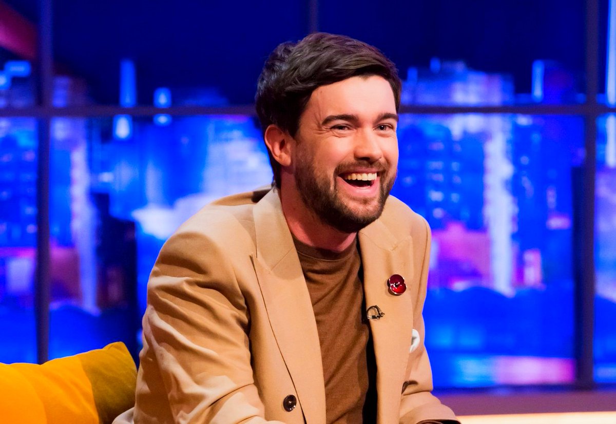 dailywhitehall's tweet photo. #NEW 、 Jack Whitehall during The Jonathan Ross Show.

The episode will air Saturday at 10.30pm on ITV STV. ❤️ https://t.co/kIFVPWVqCa