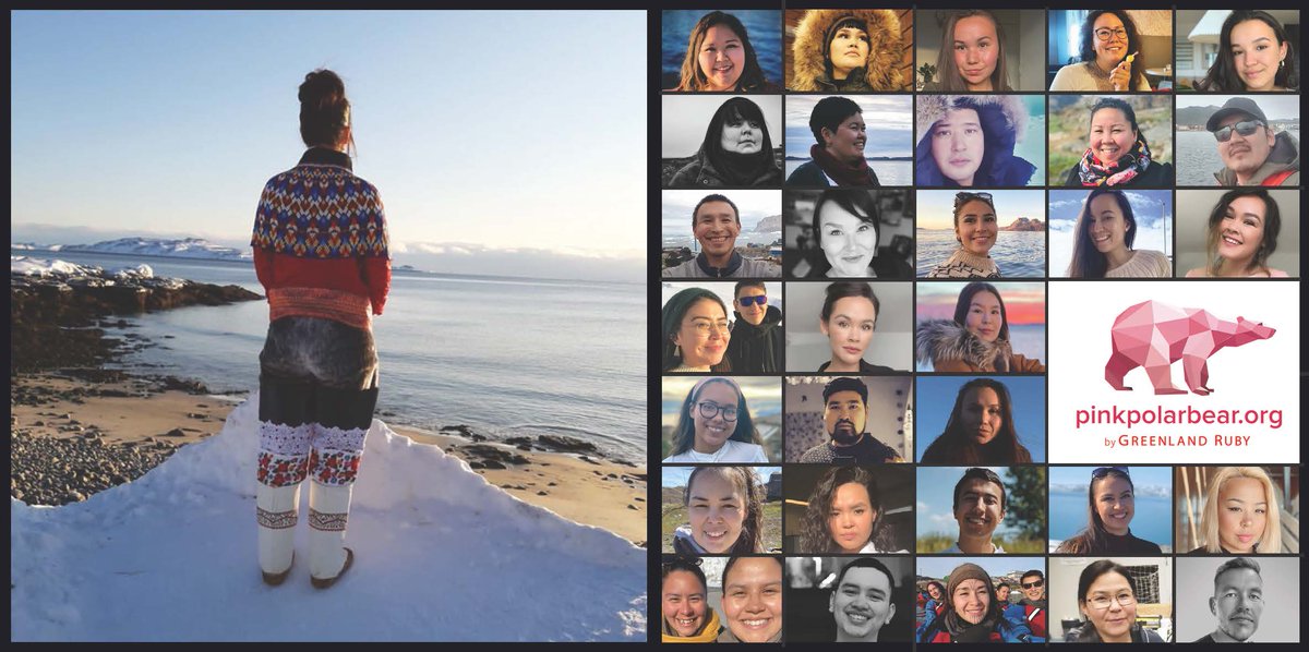 bear_foundation's tweet photo. The PinkPolarBear Foundation was initiated by @Greenland_Ruby and supports international polar research in all disciplines. Thanks to these beautiful Greenlandic people who generously shared their images with us for this campaign.
#ArtcticFoundation #Greenland #NGO #PolarResearch https://t.co/hnR6RWvDf8
