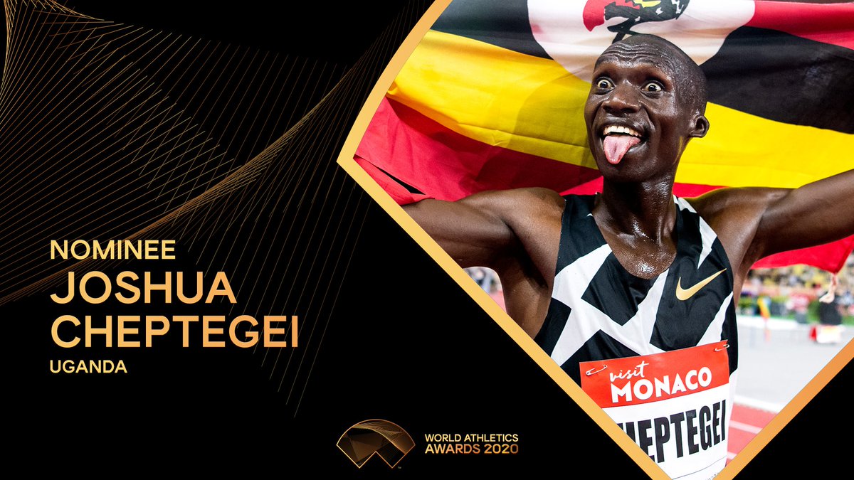 #WorldAthleticsAwards announcement💫

@joshuacheptege1 is nominated for Male Athlete of the Year 2020.

Retweet this post to vote for him.